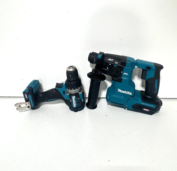 Set Makita XGT 40V – Bormasina DF002G + Ciocan rotopercutor HR010G (fara acumulatori si incarcator)