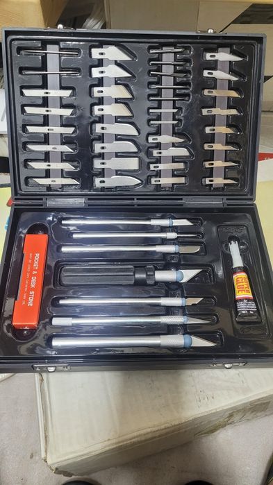 Набор ножей для рукоделия, 52 предмета