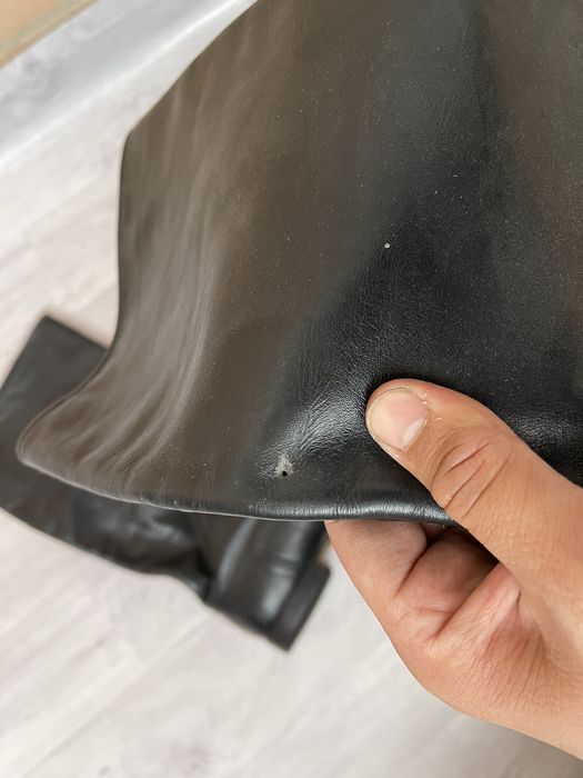 Хромовые сапоги б/у