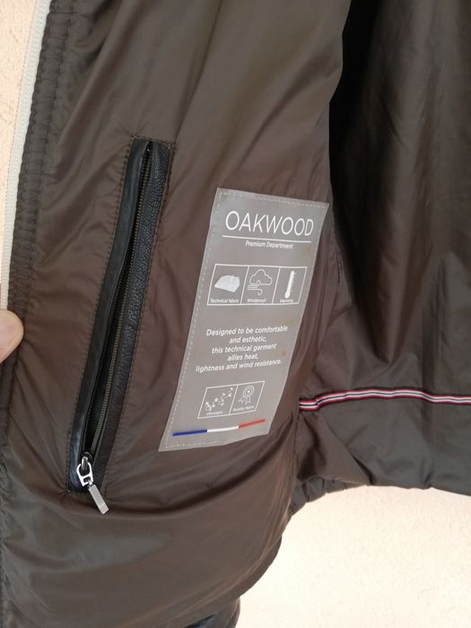 Geaca piele bărbati Oakwood S