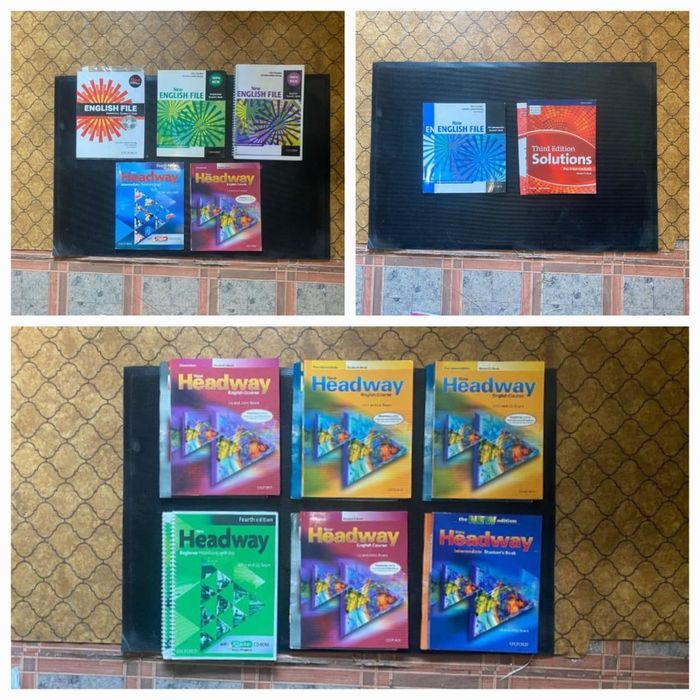 Учебник Английского языка Solutions Headway ENGLISH FILE учебники