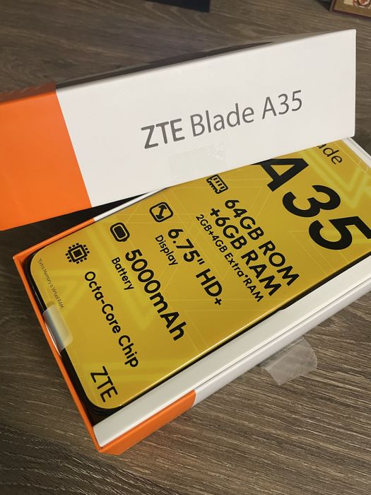 Telefon ZTE Blade A35 nou 64GB