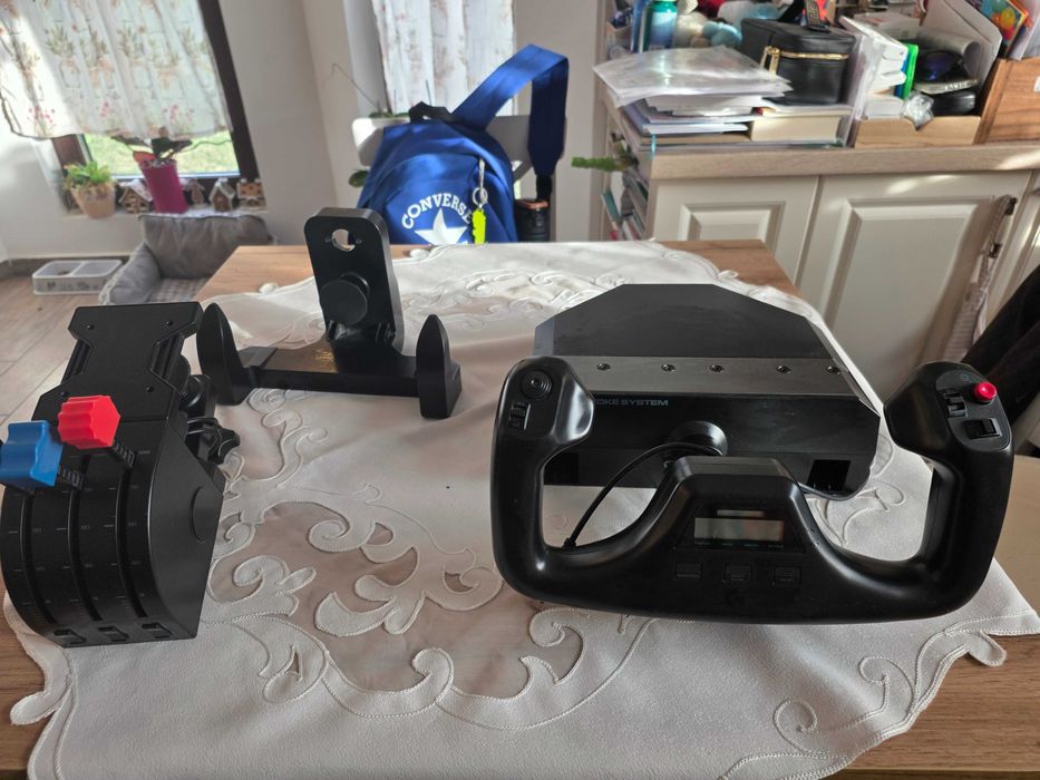 Vand Flight Yoke System Logitech
