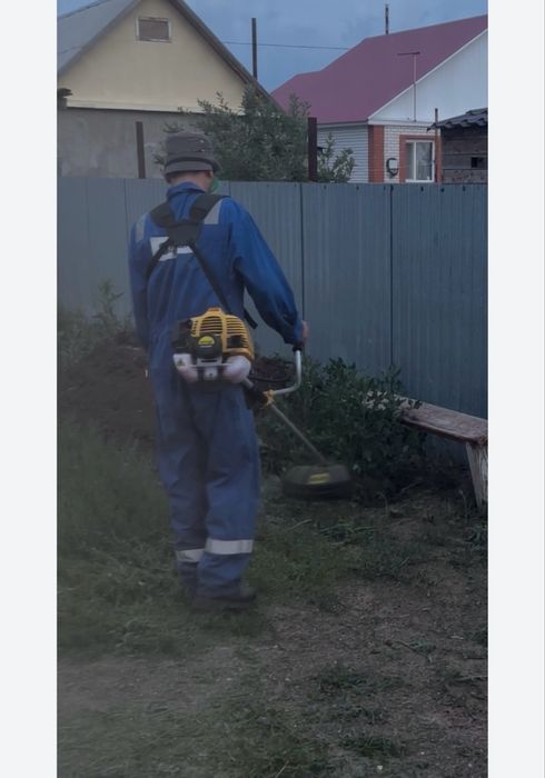 Покос травы/шөп шабу