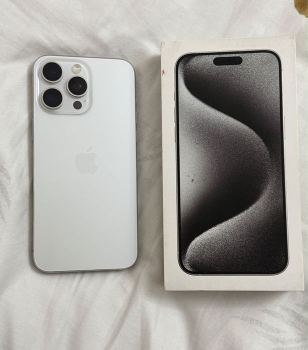 Iphone 15 pro max в идеале не вскрывался