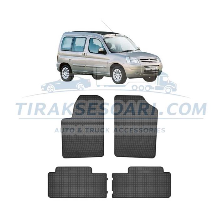 Полски Гумени стелки за пикап Citroen Berlingo 1 Gen 1999 2010 година