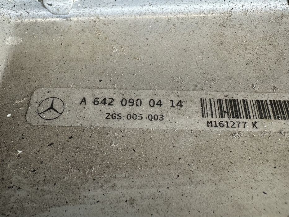 Radiator intercooler Mercedes E GLC S ML GLE : A6420900414