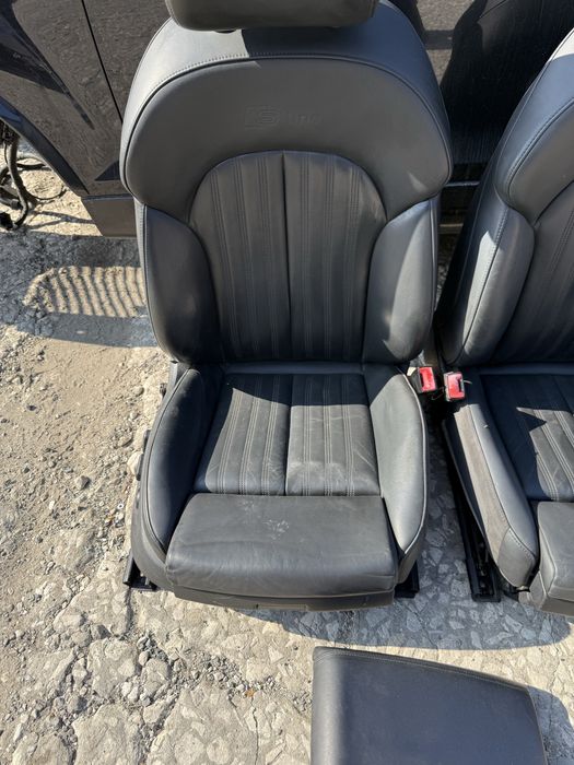 Кожен салон Sline Audi A6 A7 4G Facelift подгрев ЕЛ Ауди А6 ном 90