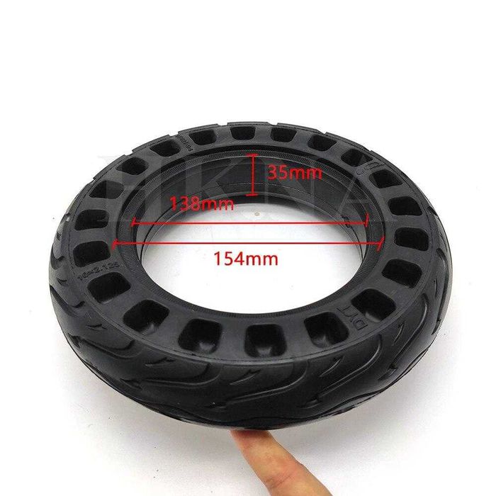 Бандажна безкамерна гума 10х2.125 за тротинетка