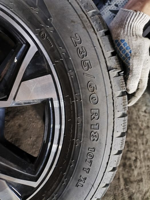 Продам литые диски R18 на Jetur x70plus.