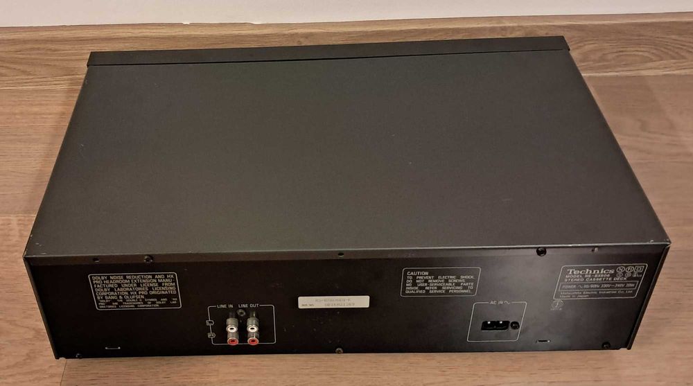 Vand Stereo Cassette Deck Technics RS-BX606, 3 capete, Direct Drive