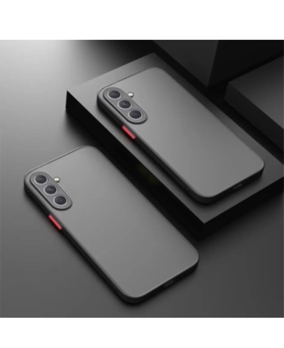 Samsung A54/A34/A14/A35/A55/A36/A56 Husa Plastic Fumuriu Mat Margine