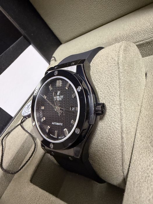 Ceas Hublot Geneve Collection 42mm automatic/Black/Full box
