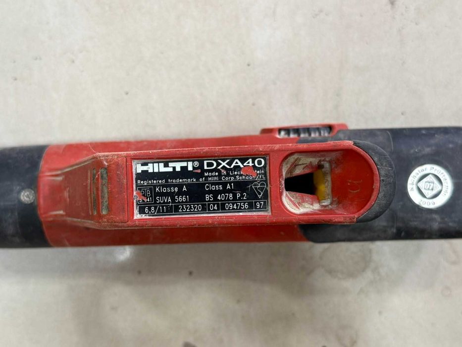 Hilti DX A40 – пиронен пистолет за бетон и стомана