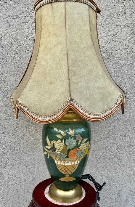 Superba lampa cloissone-alama-email-Franta