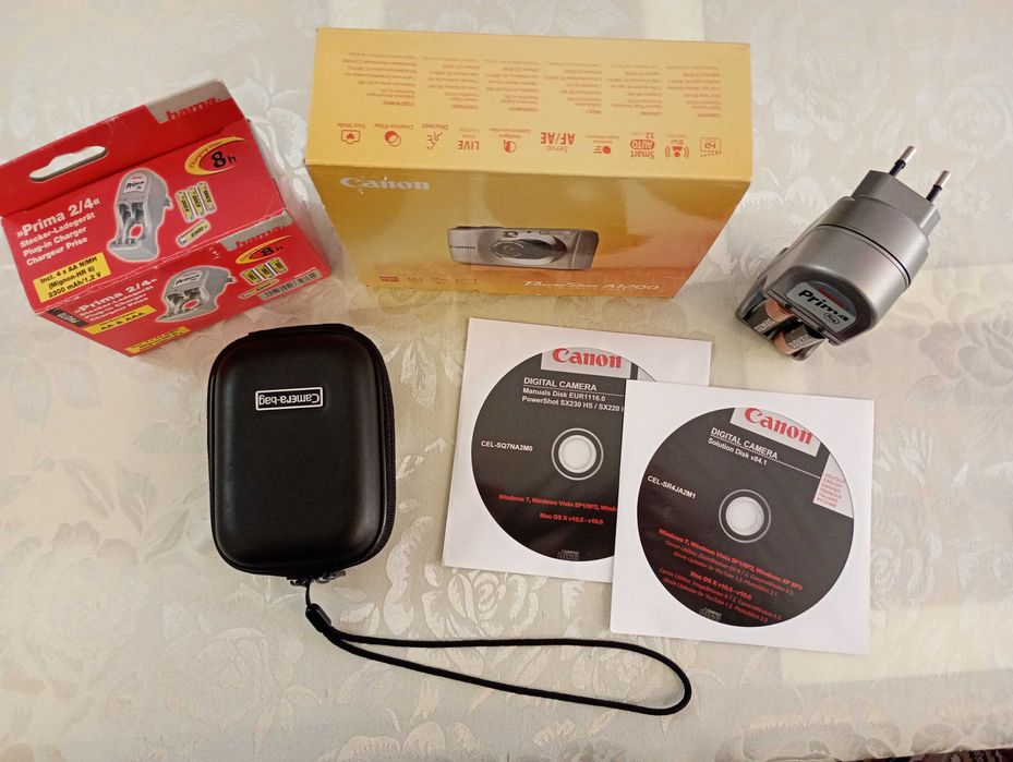 Цифров фотоапарат Canon Powershot A1200 12.1 MP с 4x оптично увеличение (сребрист)