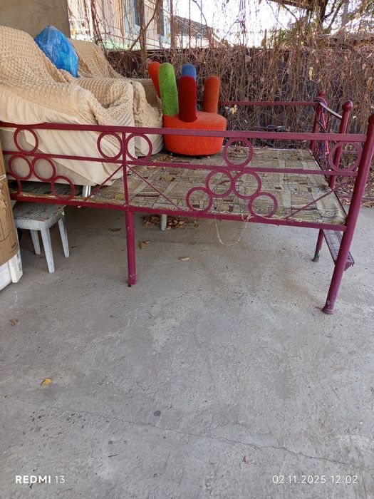 Тапчан мощьный железный