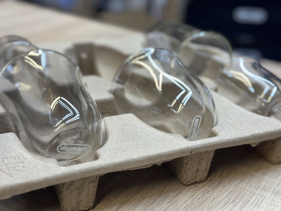 Pahare cu perete dublu din sticla borosilicata