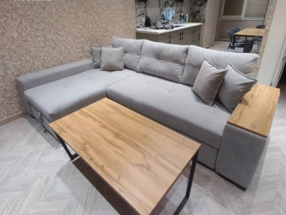 Угловой раскладной диван