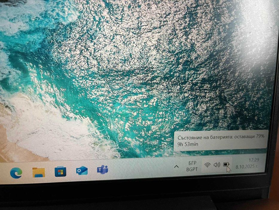 Лаптоп Lenovo 14" с алуминиев корпус и Windows 11