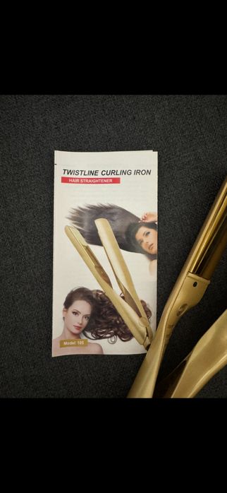 Чисто нова преса за права коса и къдрици