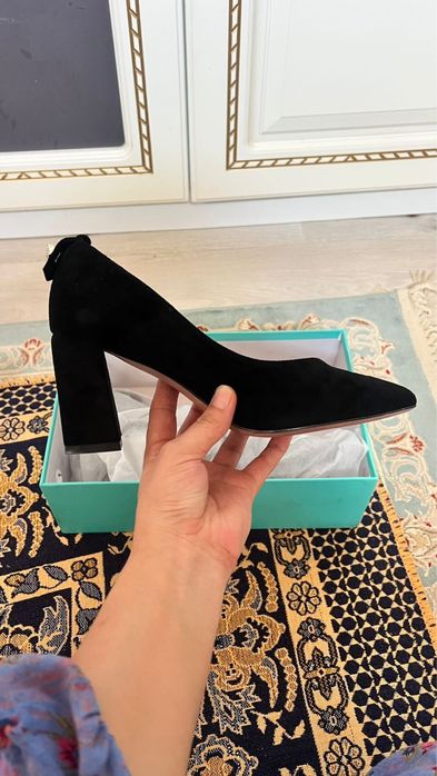 женские замшевые туфли