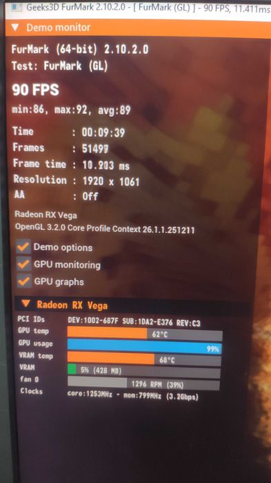 Видеокарта Sapphire Pulse RX Vega 56 8GB