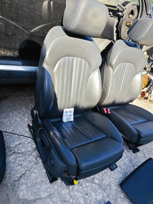 S-line кожен салон Audi A6 A7 C7 4G кожа ръчен с надуване Н125