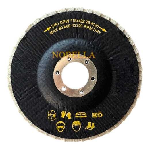 ЛАМЕЛЕН ДИАМАНТЕН ДИСК за пилене, шлайфане Ø115#60за гранитогрес и др.