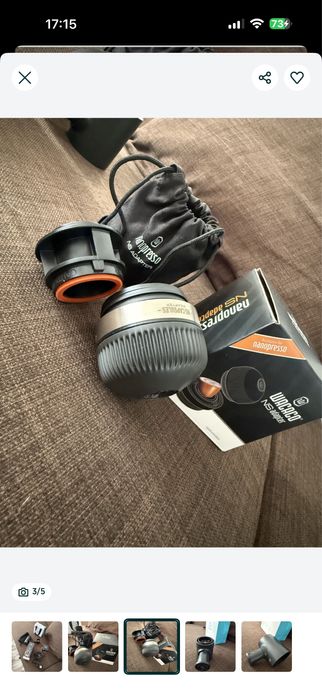 Wacaco nesspreso Aparat si adaptor capsule