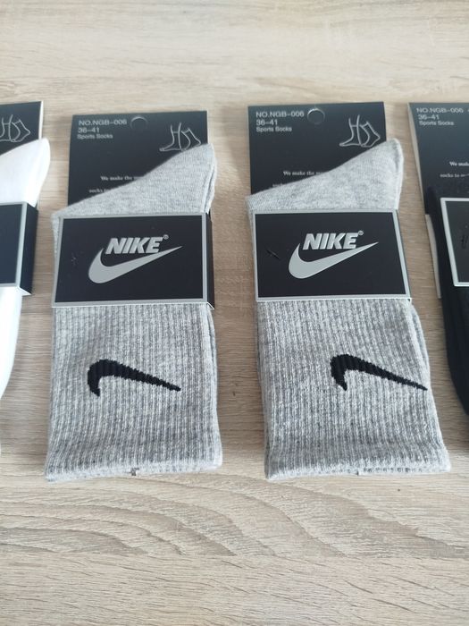 Șase perechi de șosete Nike unisex mărime universală