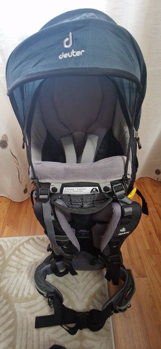 Deuter Kid Comfort 3 , stare perfecta, husa de ploaie inclusa