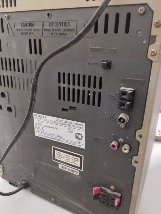 Уредба AIWA без тонколони