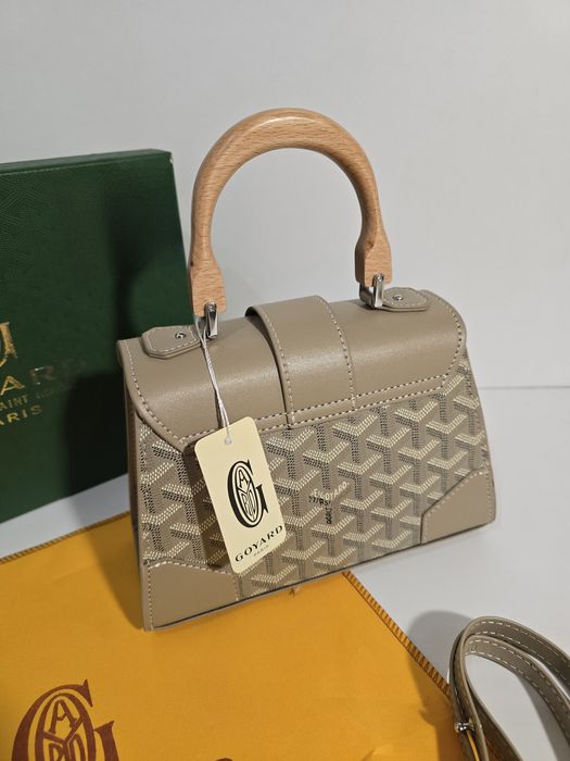 Налична чанта Goyard Saigon Бежов
