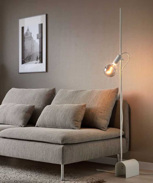 HÅRSLINGA Lampadar, alb