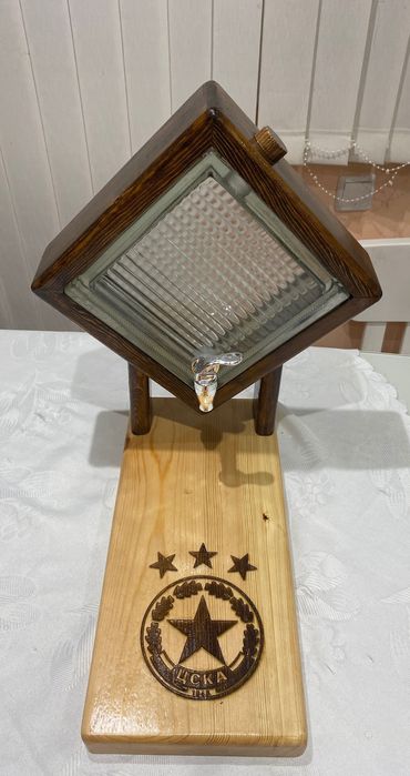 Диспенсър за алкохол с възможност за гравиране на изображение и текст