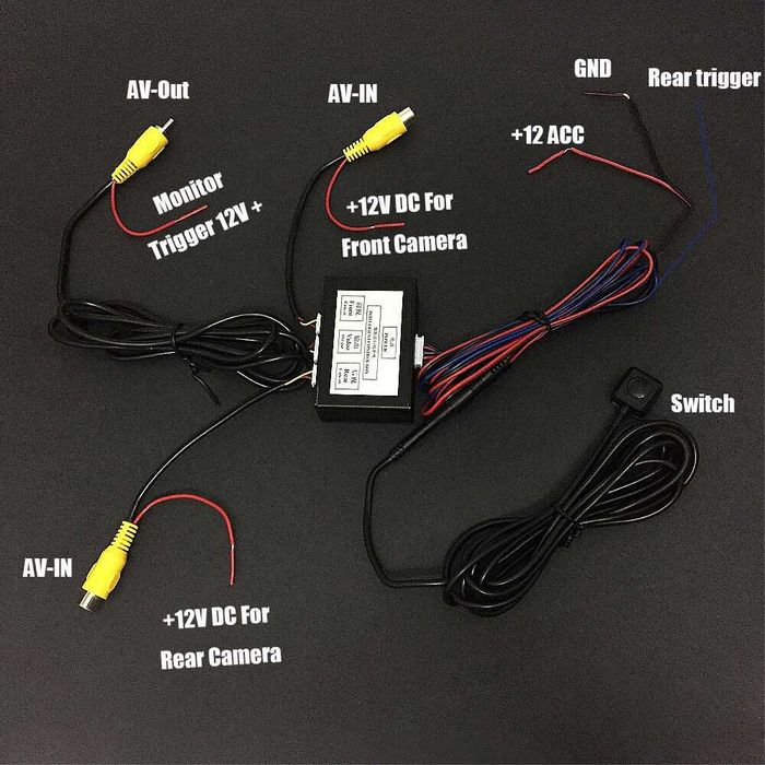 КОНТРОЛНА КУТИЯ ЗА паркиране автомобилна камера, 526