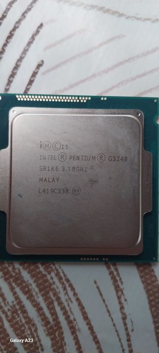 Процессор Pentium в хорошем состоянии