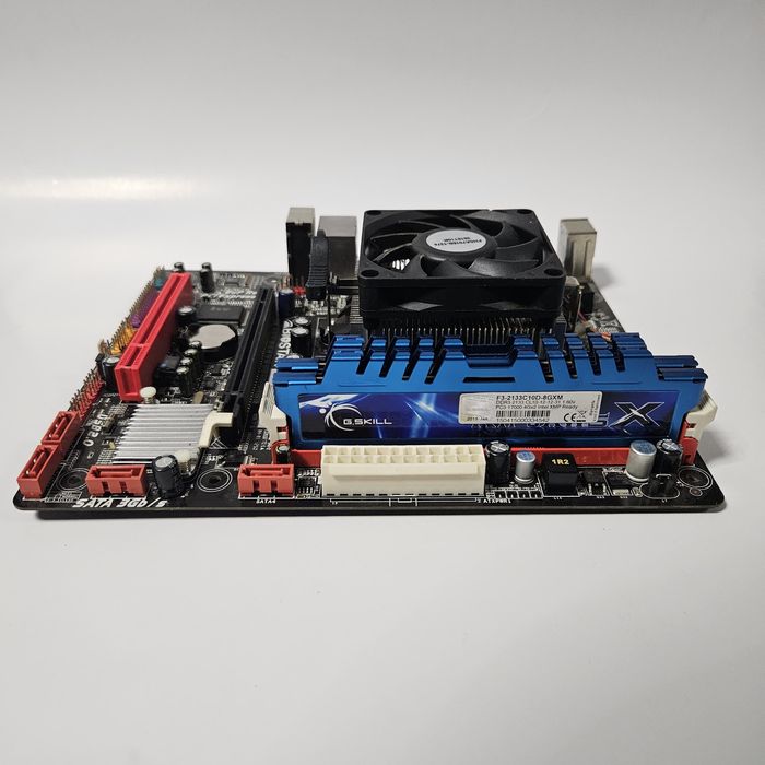 Placa baza + Processor + Ram