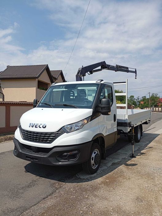 Iveco daily 35 C 16 cu macara