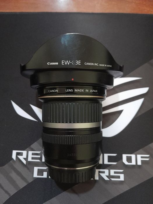 Canon 7D lens10/22 /foto/video