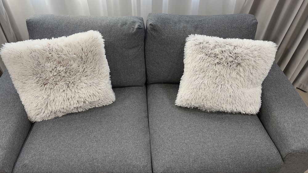 Vand canapea stofa gri inchis