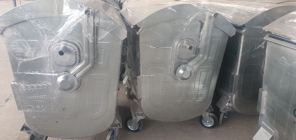 Musor konteyner 1100L | Atsinkofka va chorni metal | Arzon narxda