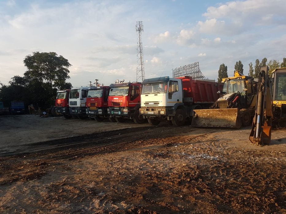 Evacuare moloz ,pământ, gunoi ,curățenie după constructii defrișeri