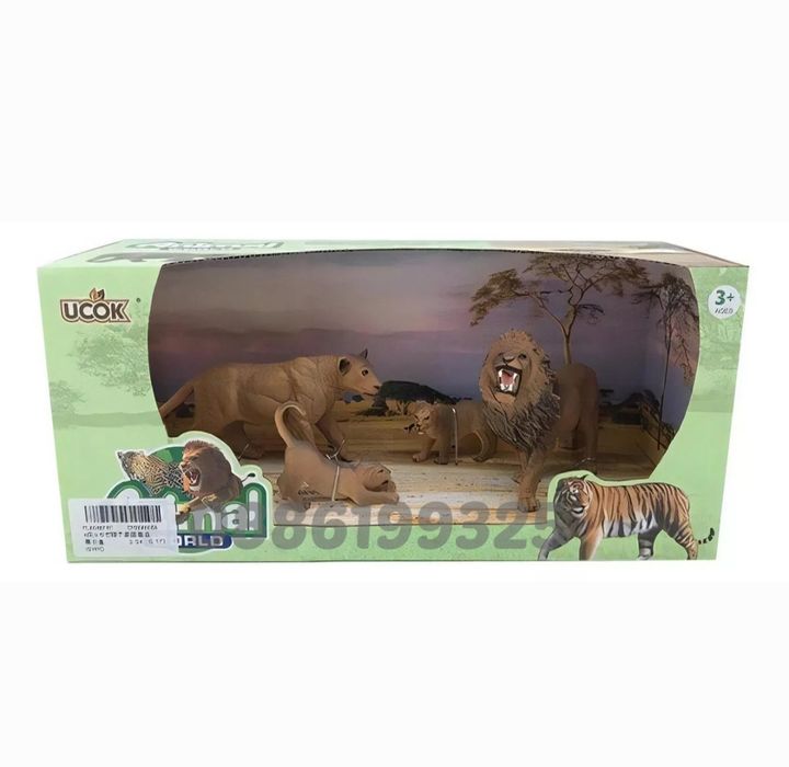 Комплект фигурки Лъвове, Реалистични Лъвове фигурки Животни