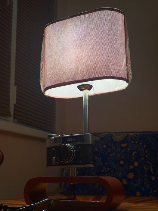 Лампы из фотоаппаратов ручной работы