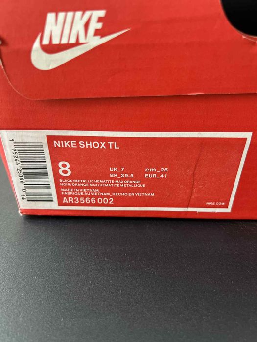 Nike W Shox TL Черни