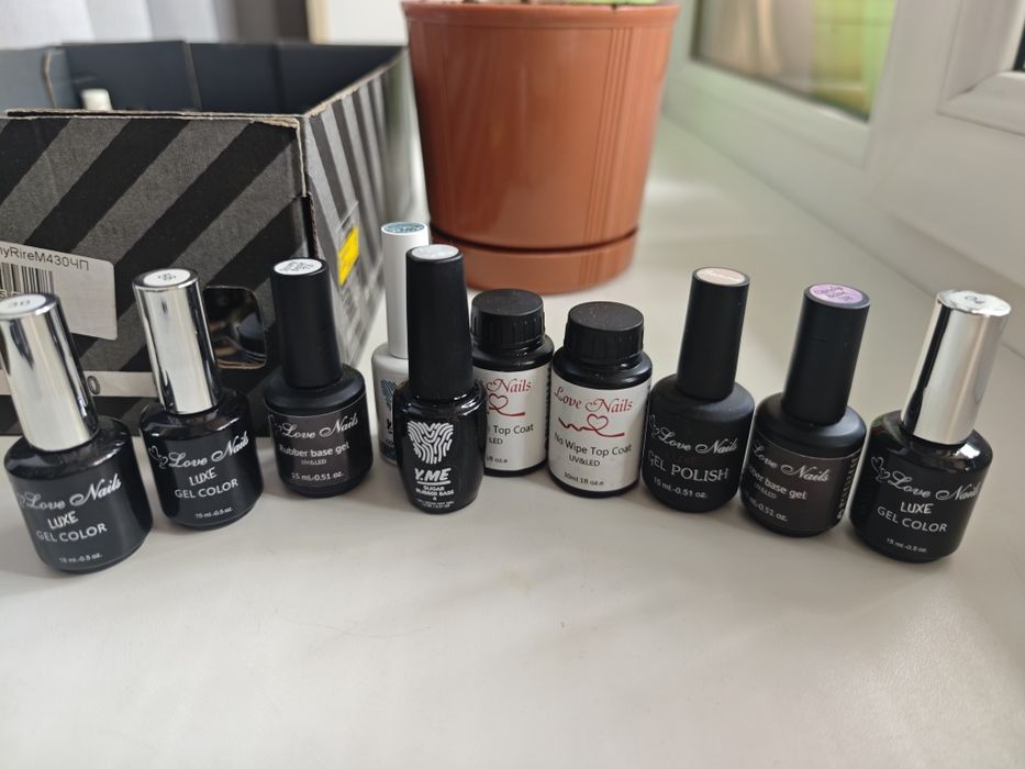 Гели love nails гель лак, топ