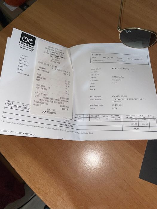 Vand URGENT Ochelari de soare Ray-Ban