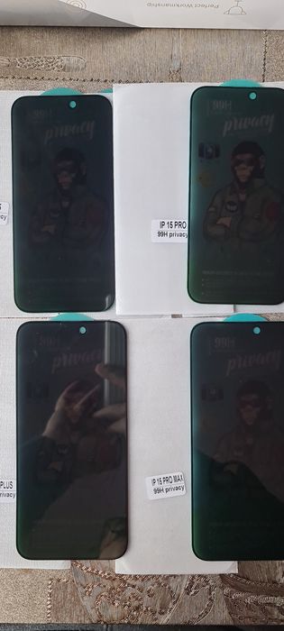 Folii sticlă iPhone  17. 11, 12, 13,14,15 16 ,,